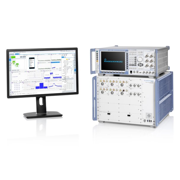 Bluetest propose une option permettant d'intégrer le testeur de radiocommunications 5G de la gamme R&S CMX500 à ses systèmes de test de réverbération